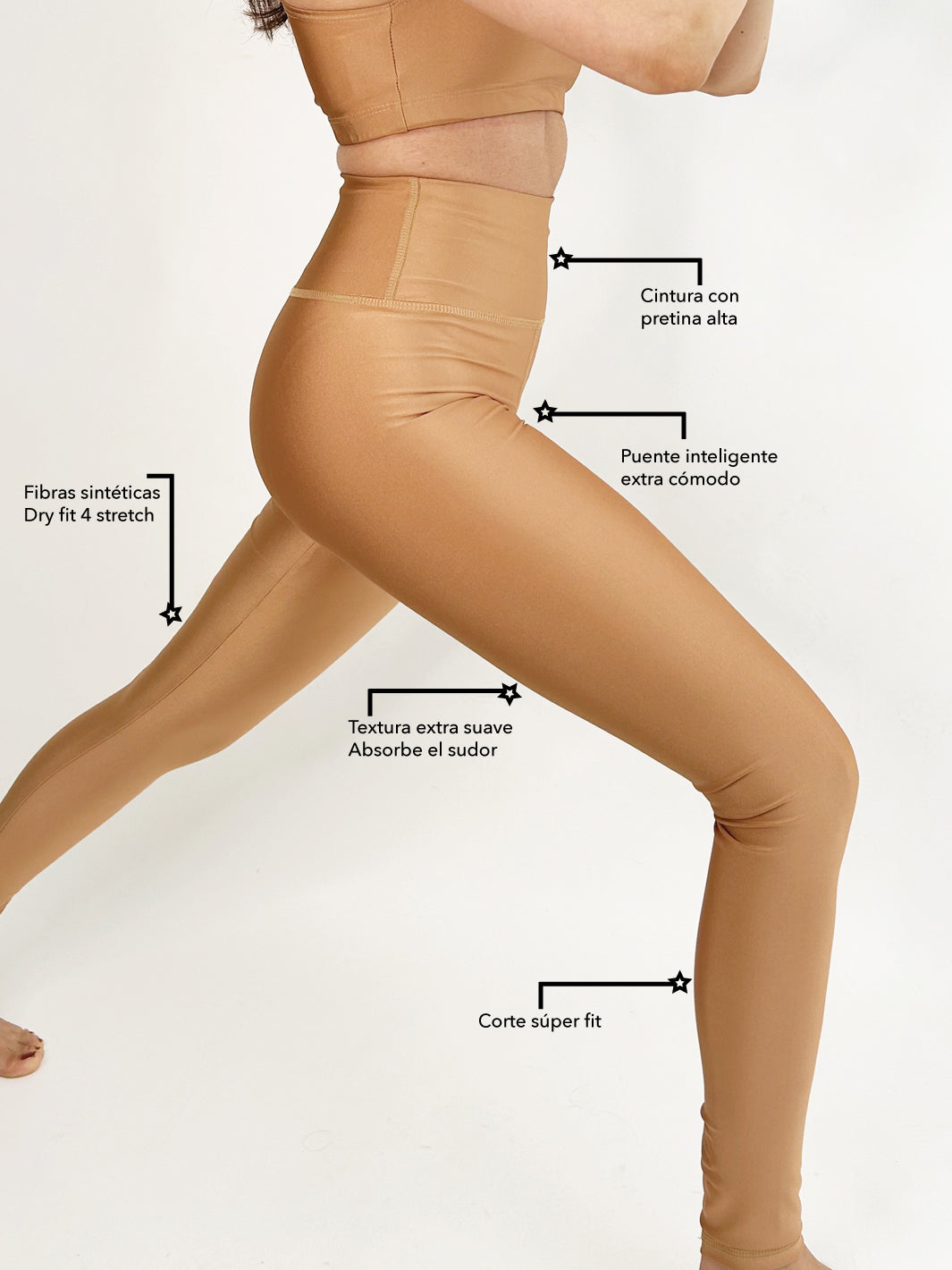Legging Shakti Champagne Cocoi