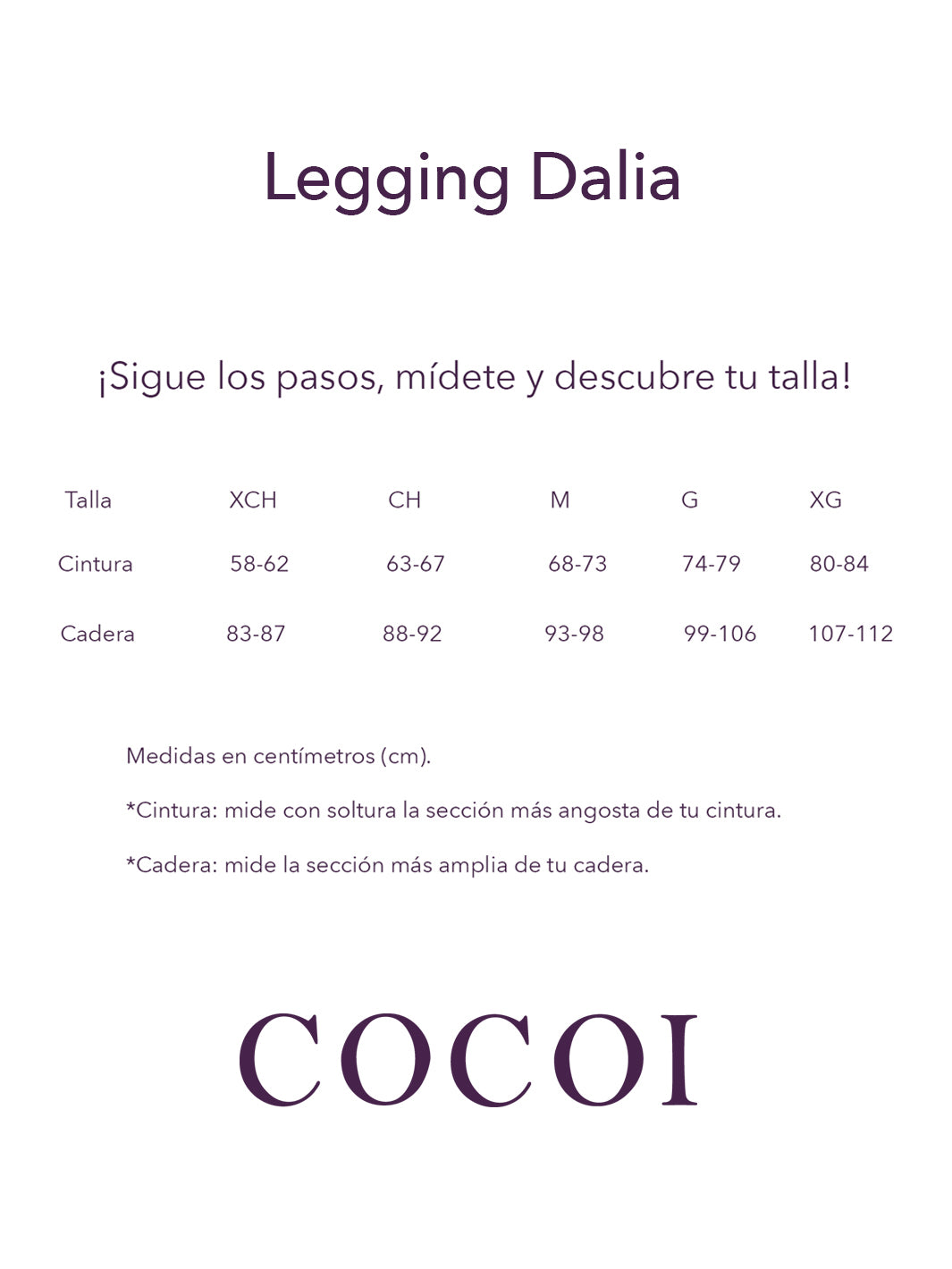 Legging Dalia Cocoi