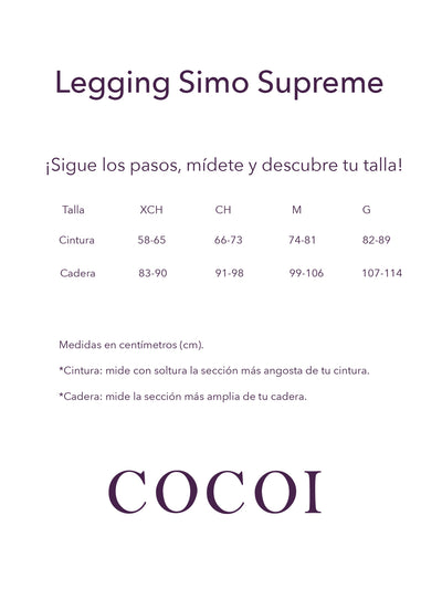 Legging Simo Supreme Azul Cosmos Cocoi