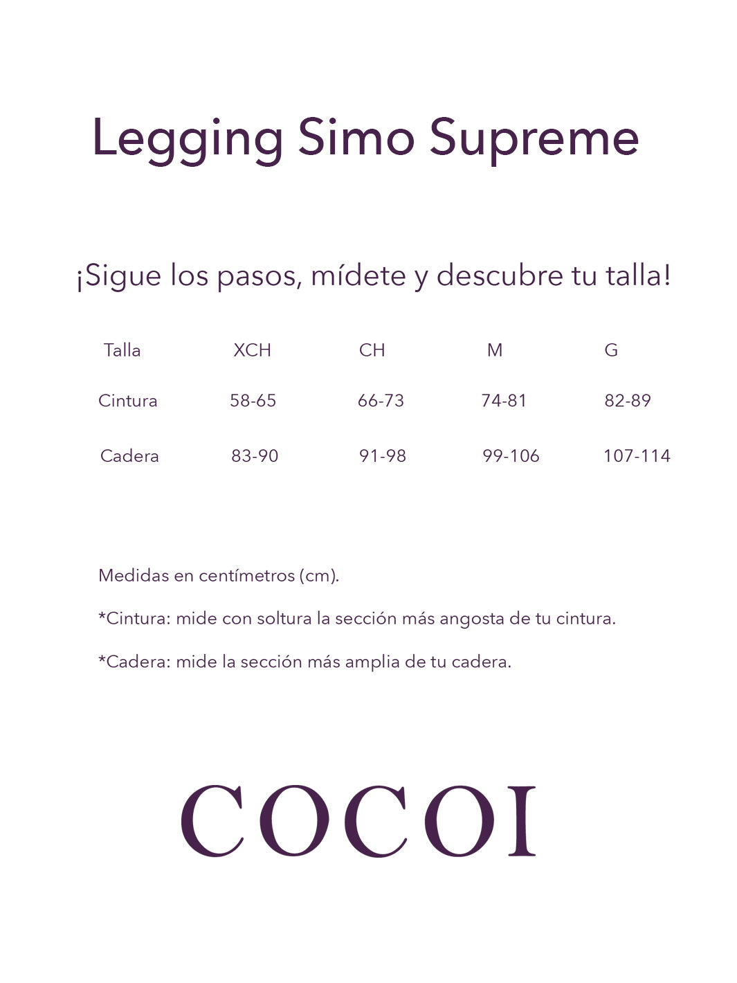 Legging Simo Supreme Negro Cocoi