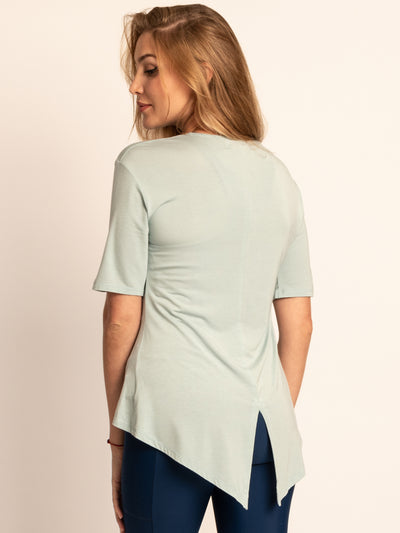 Playera Lisboa Azul Hielo